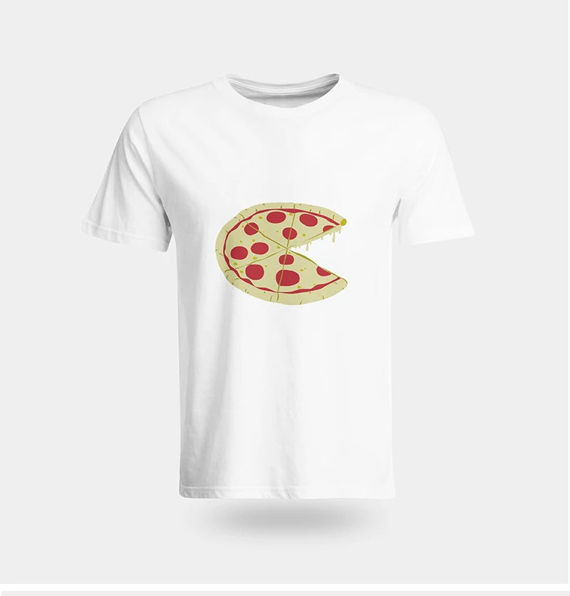 Pizza Funny Couple T Shirts