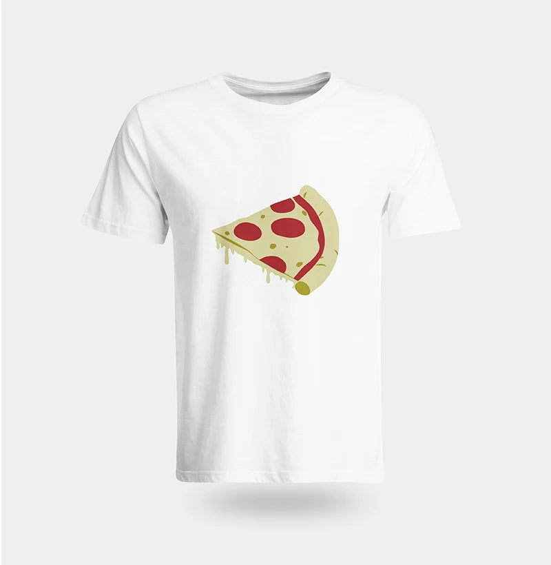 Pizza Funny Couple T Shirts