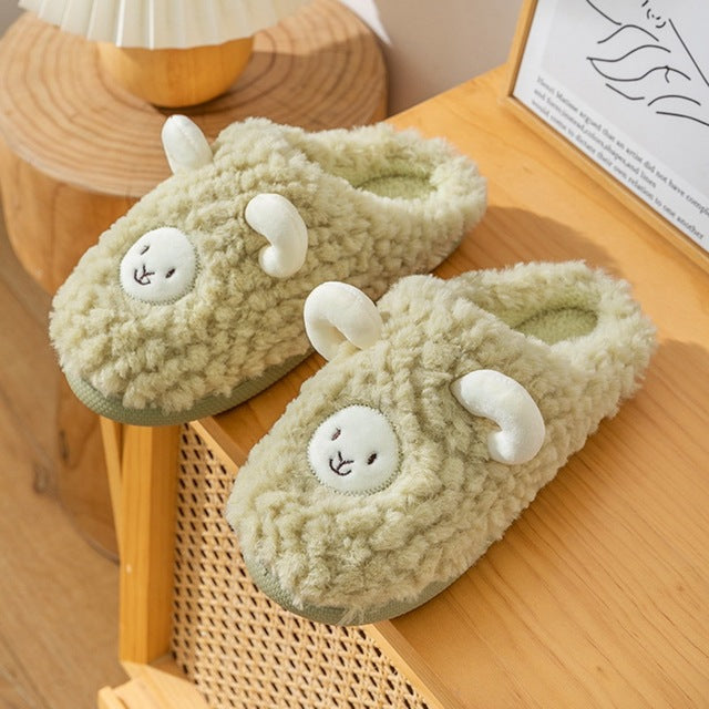 Plush matching shoes couples