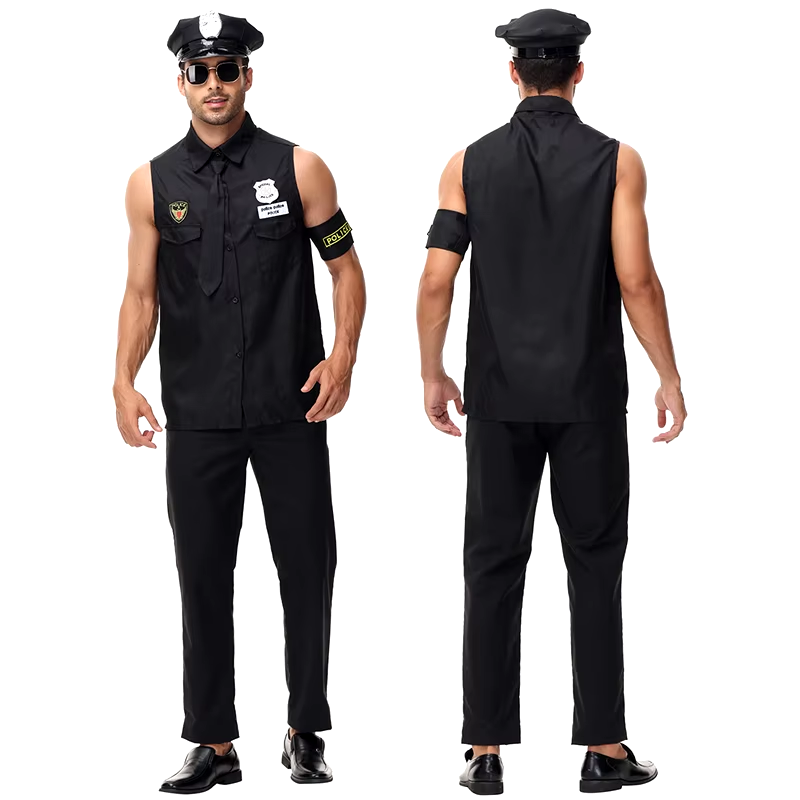 Couples Halloween Costumes Police