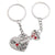 Heart and Key Keychain for Couples