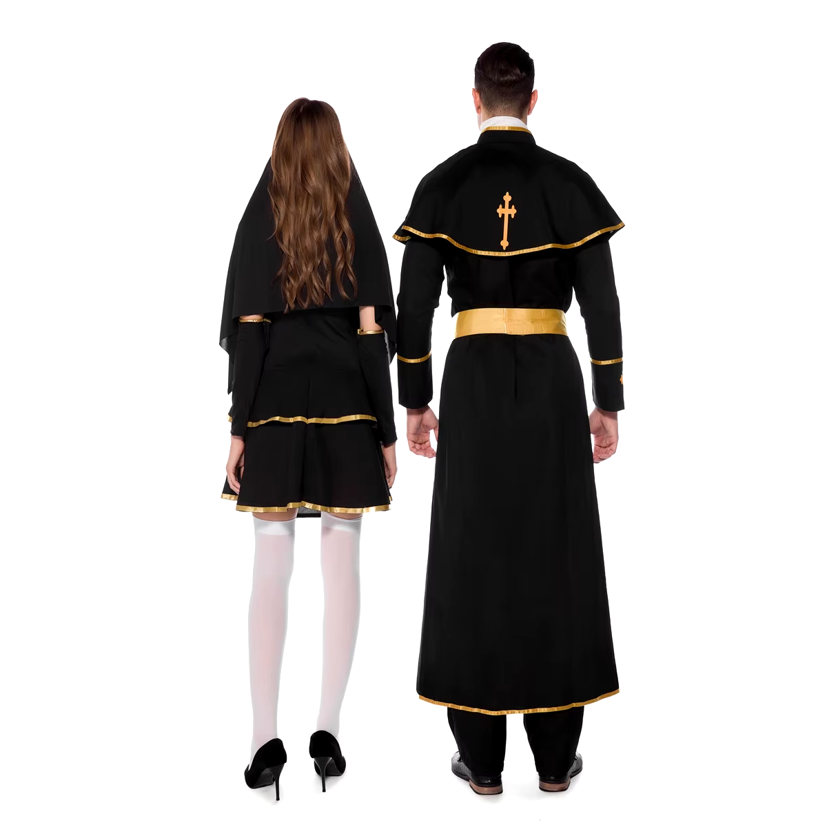 Nun Couple Halloween Costume