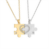 Puzzle Matching Necklace for Couples