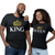 King and queen shirts gold