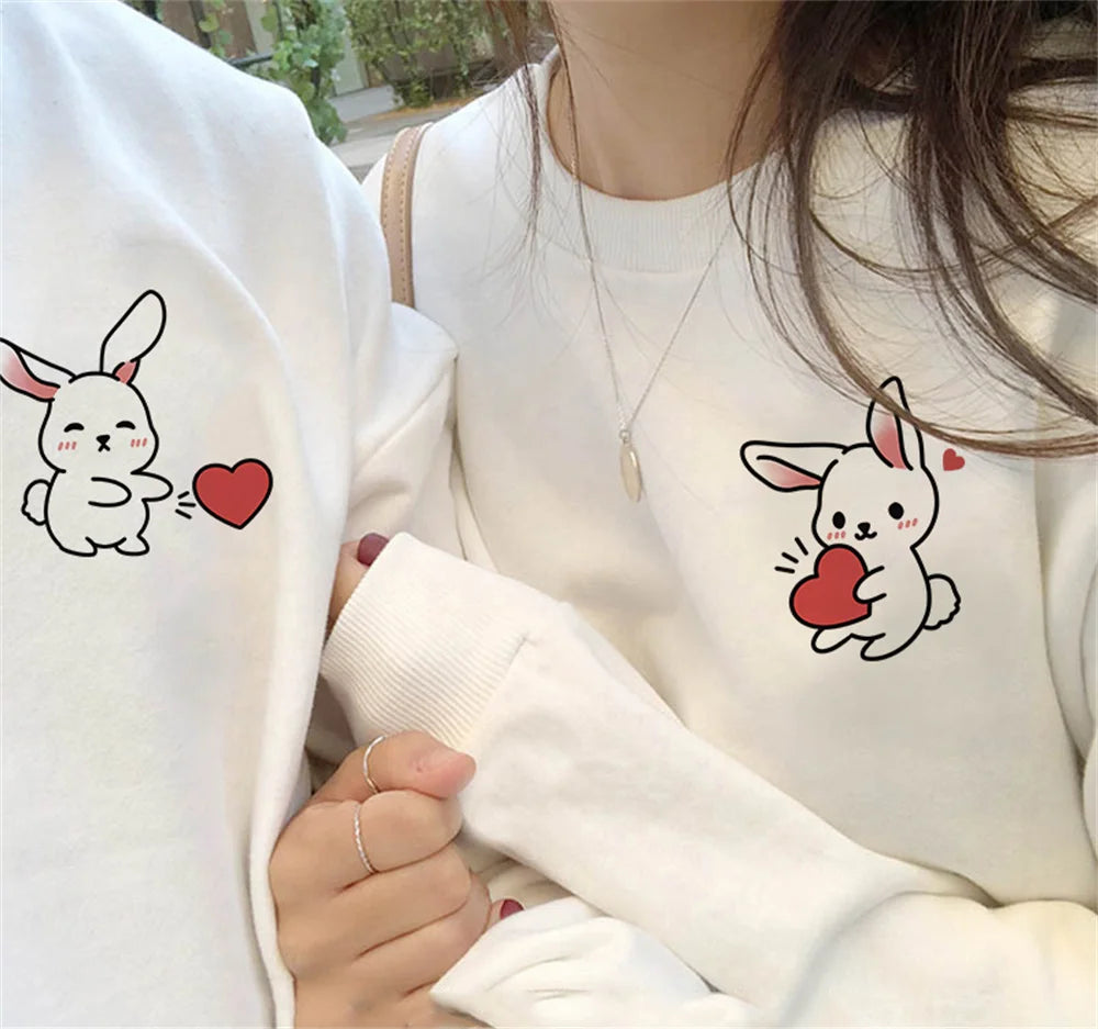 Rabbit Couple Sweatshirts