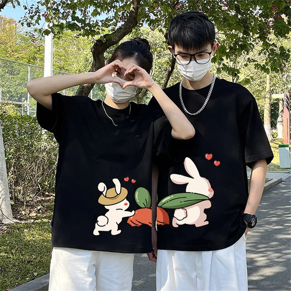 Rabbits Cute Couple Shirts | My Couple Goal