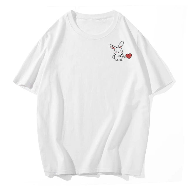 Rabbits Heart Couples Shirts