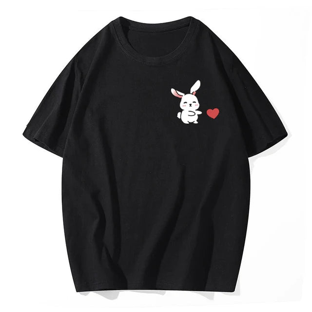 Rabbits Heart Couples Shirts
