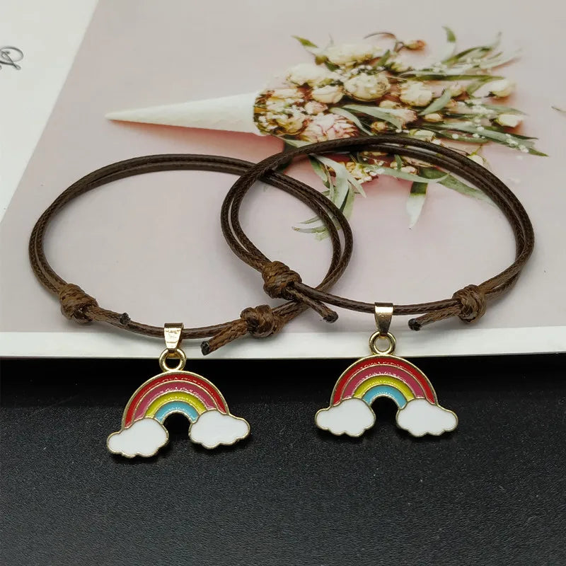 Rainbow Matching Bracelet