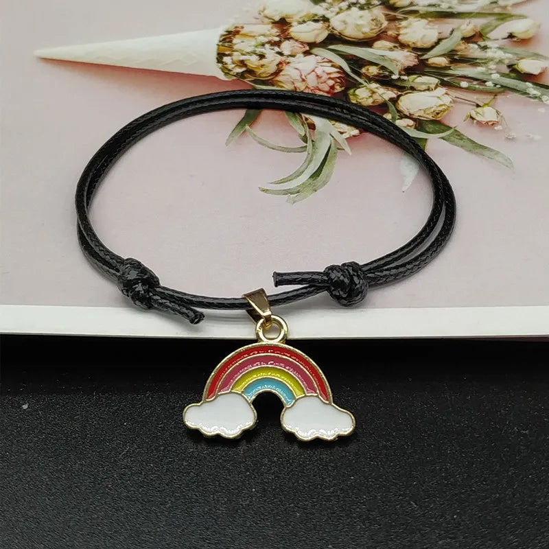 Rainbow Matching Bracelet