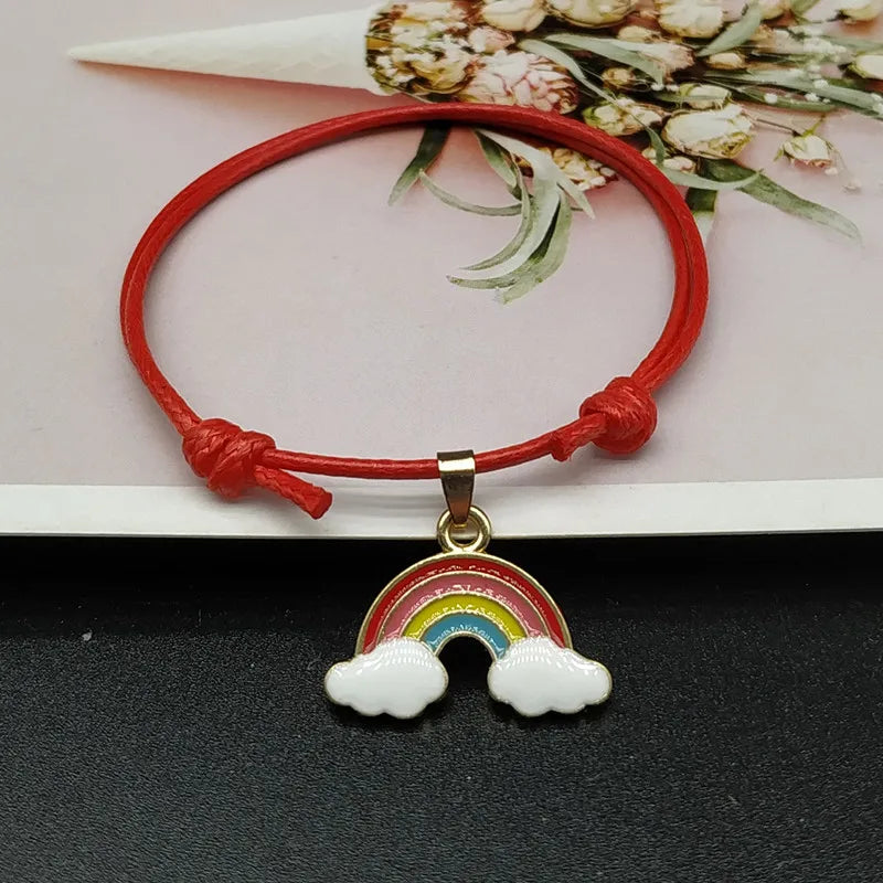 Rainbow Matching Bracelet