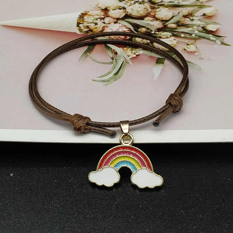 Rainbow Matching Bracelet