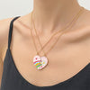 Rainbow Necklace for Couples