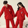 Red Couple Christmas Pajamas