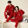 Red Couple Christmas Pajamas