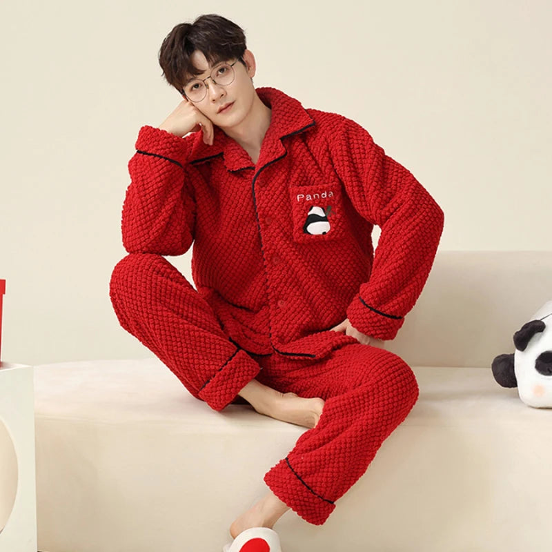 Red Couple Christmas Pajamas My Couple Goal