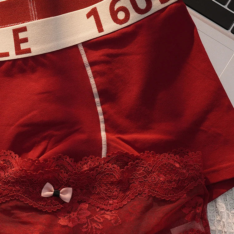 Red Couple Underwear