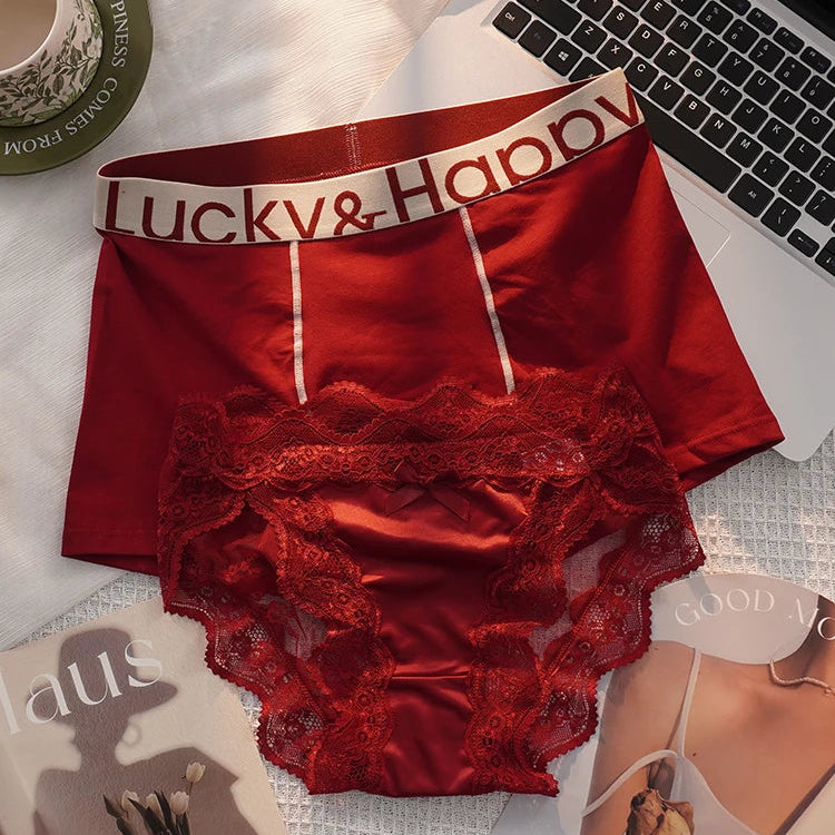 Red Couple Underwear