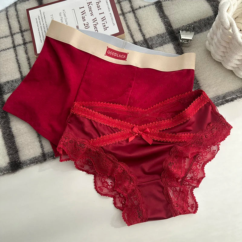 Red Matching Underwear