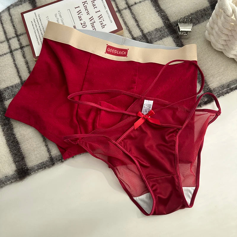 Red Matching Underwear