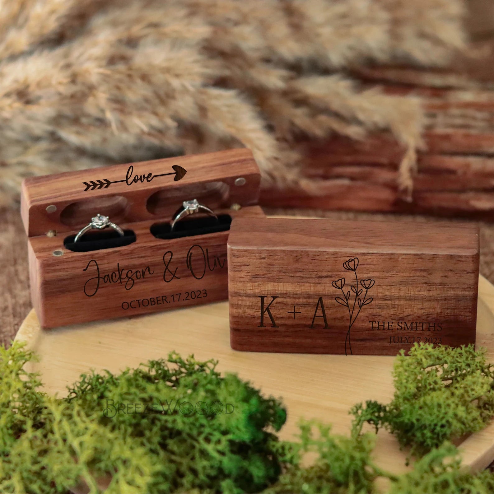 Ring Box Personality Wedding