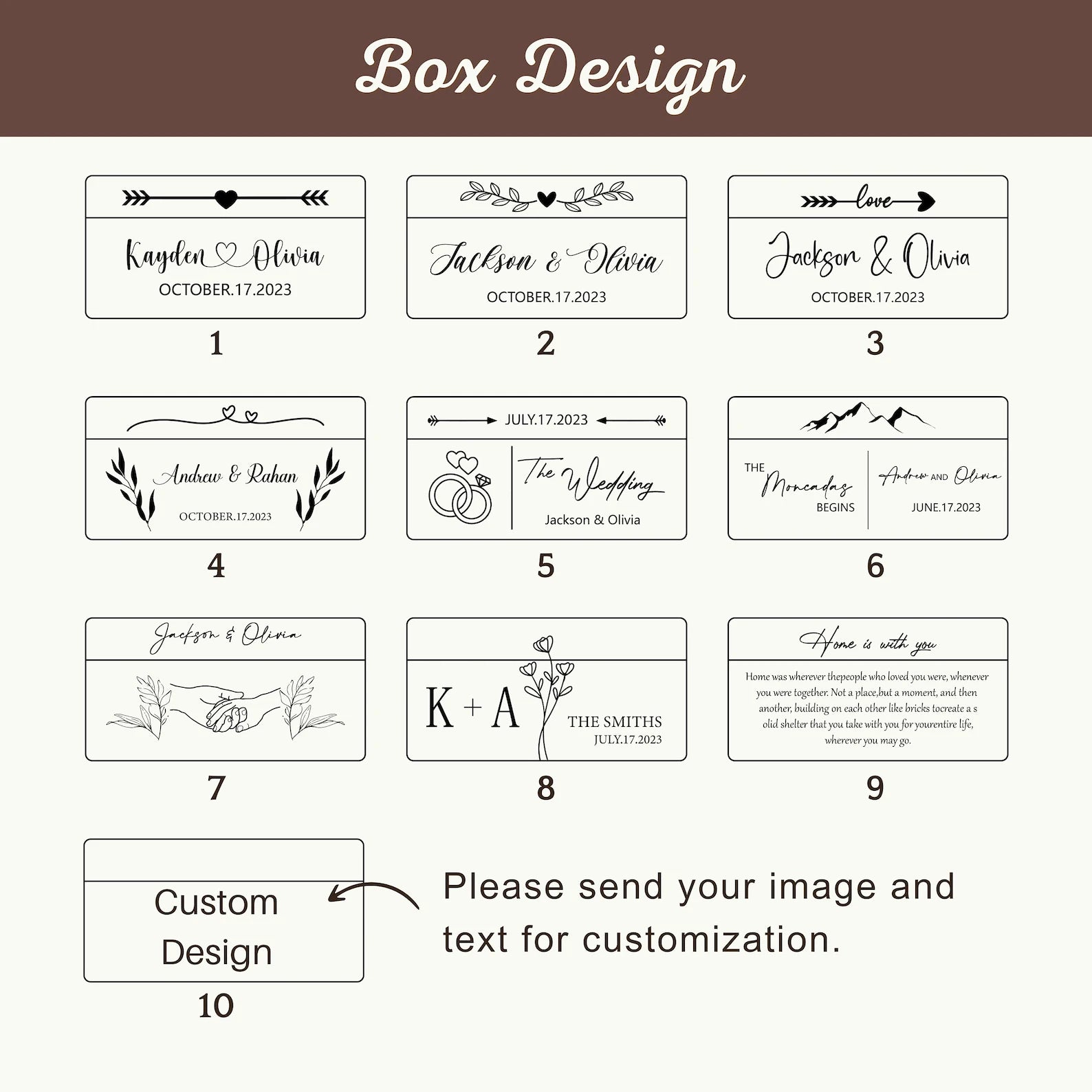 Ring Box Personality Wedding