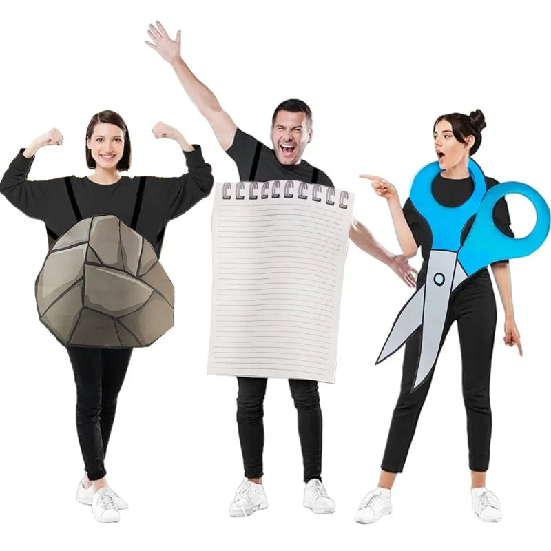 Rock Paper Scissors Halloween Costume