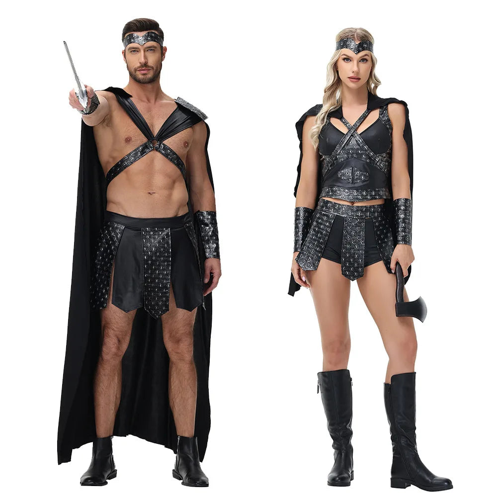 Roman Soldier Couple Costume