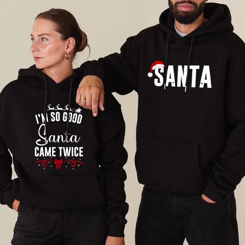 Funny Christmas Hoodies for Couples