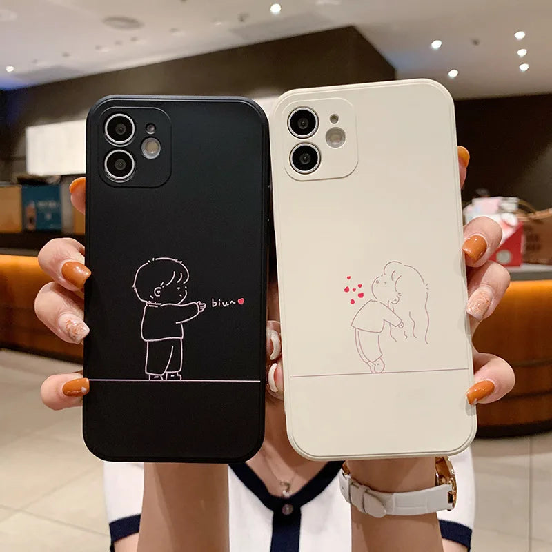 His and Her Matching Phone Cases