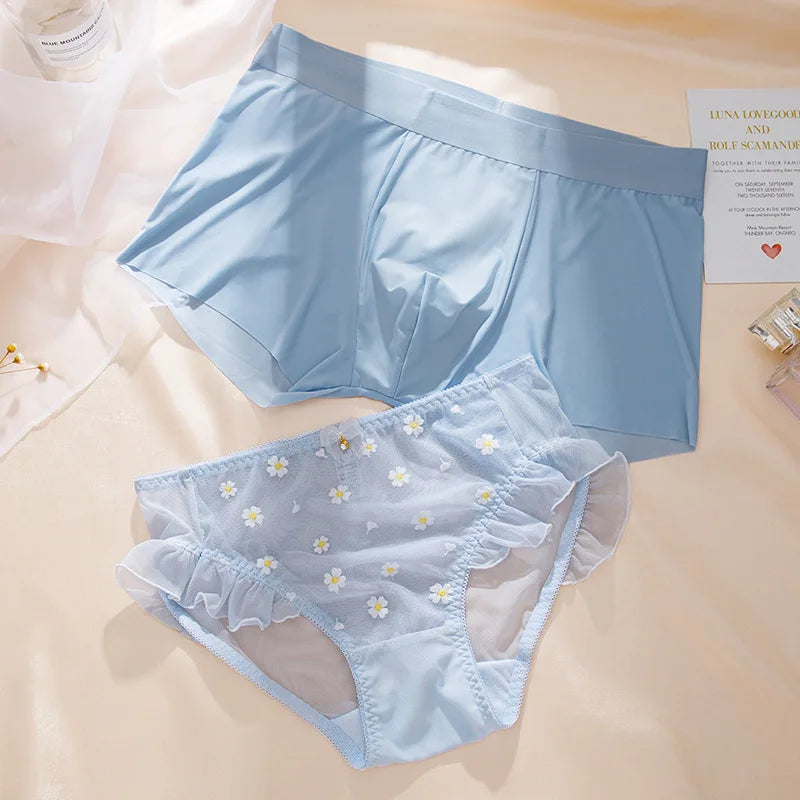 Cute Couple Underwear Set