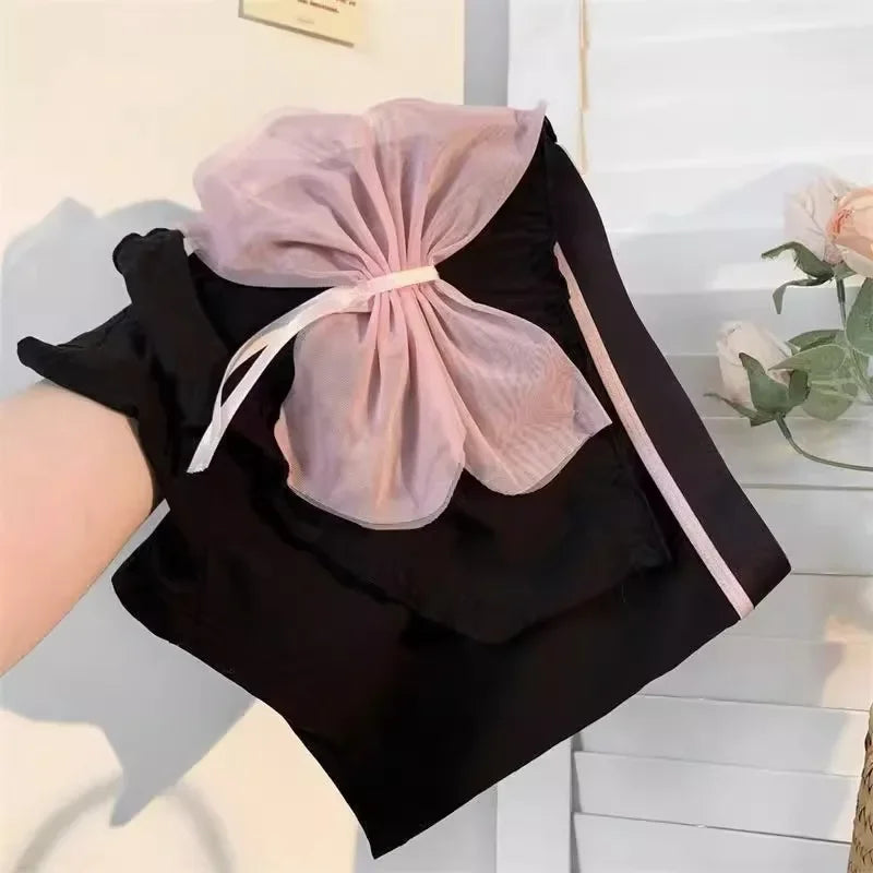 Black Pink Matching Couple Underwear