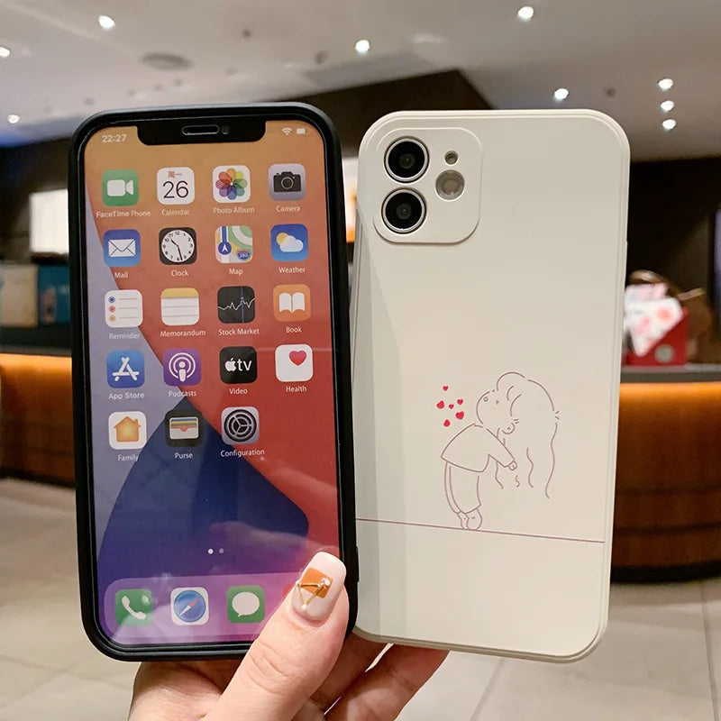 His and Her Matching Phone Cases