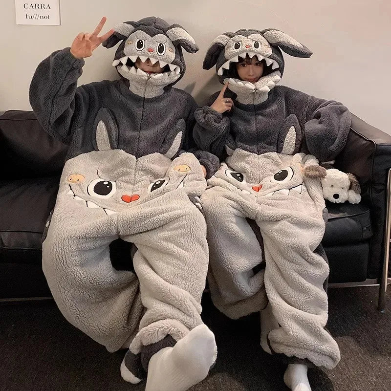 Bunny Onesie Couple