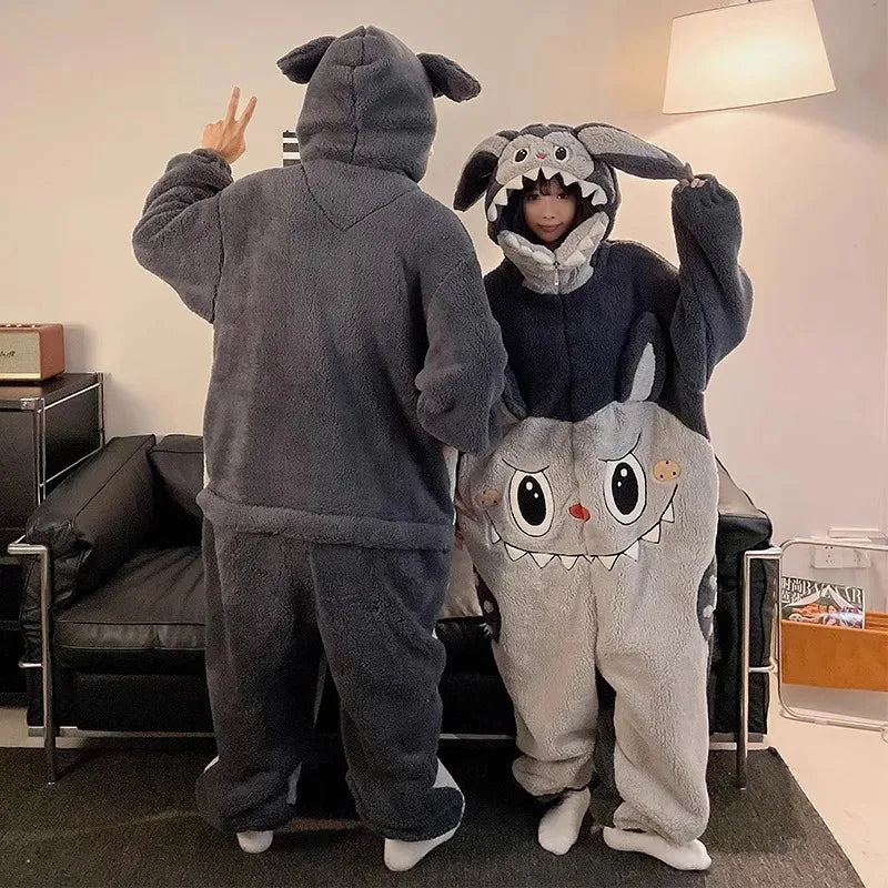 Bunny Onesie Couple