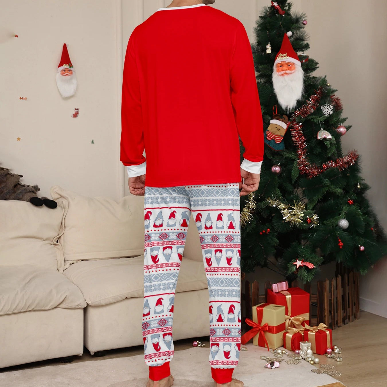 Santa Christmas Couple Pajamas