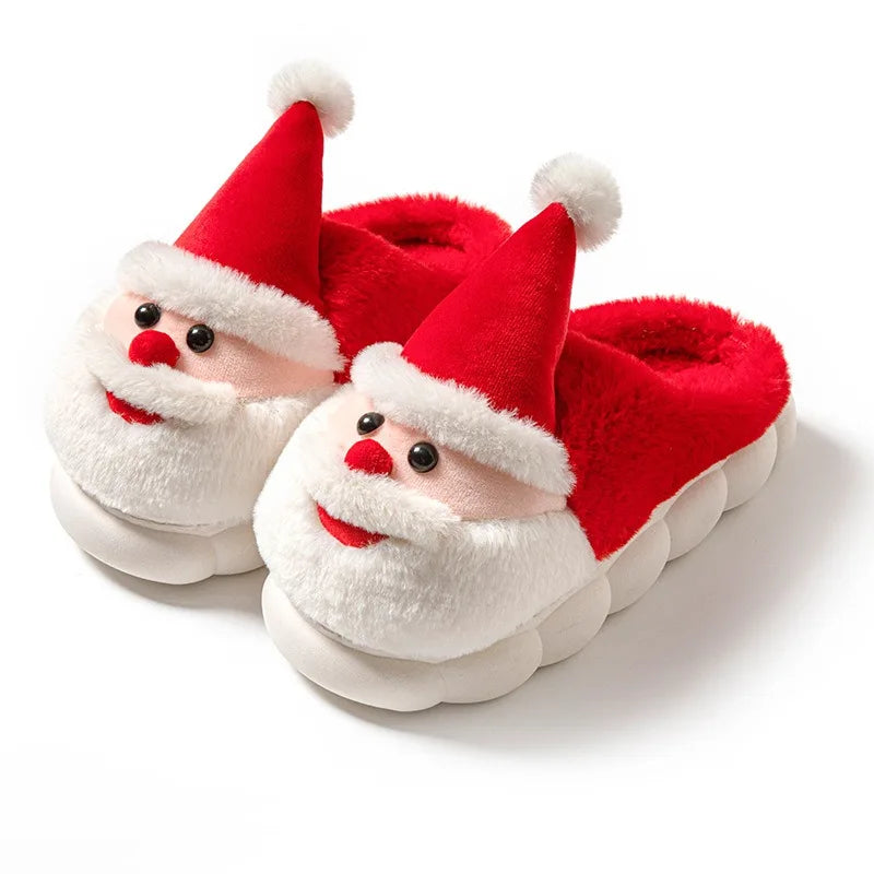 Santa Slippers for Adults