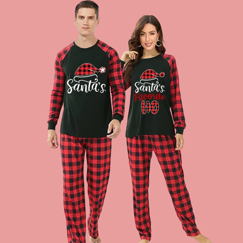 Santa's Favorite ho Pajamas