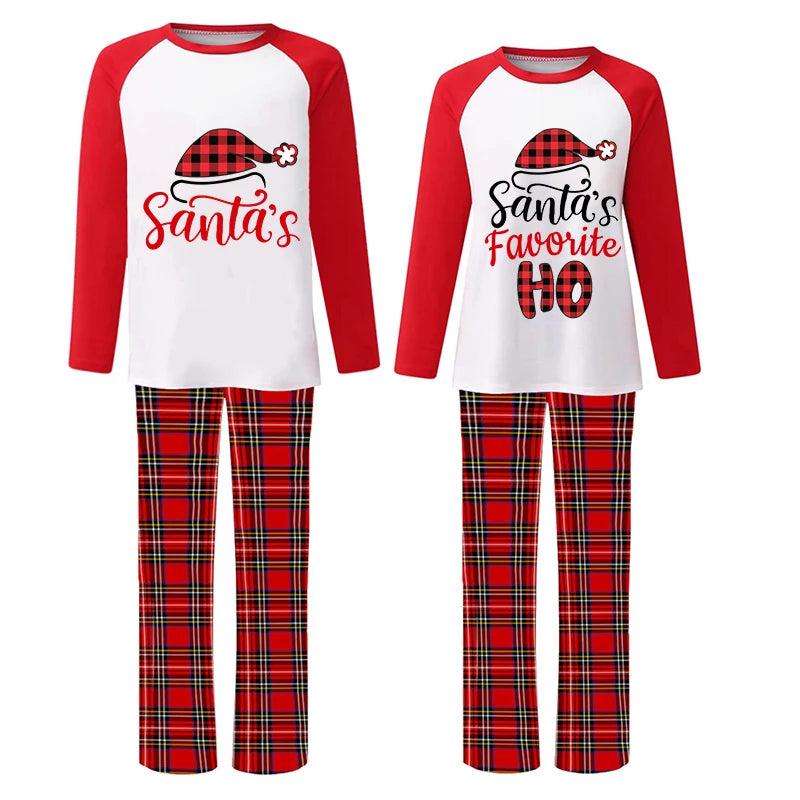 Mr and discount mrs santa pajamas