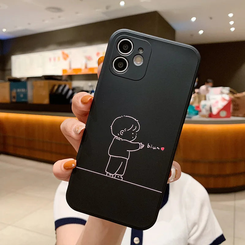 His and Her Matching Phone Cases