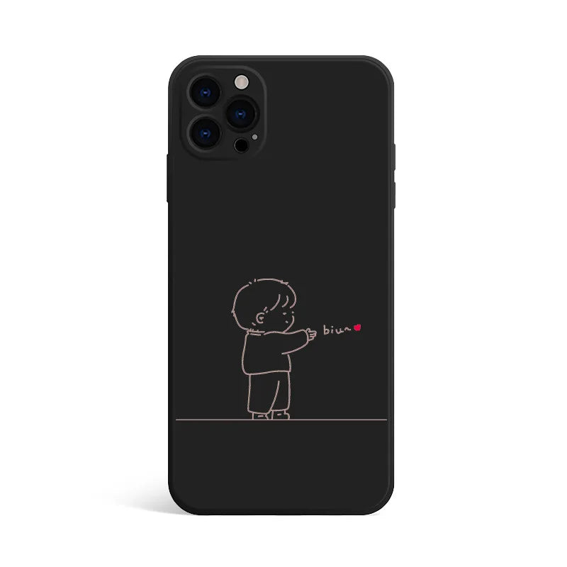 His and Her Matching Phone Cases