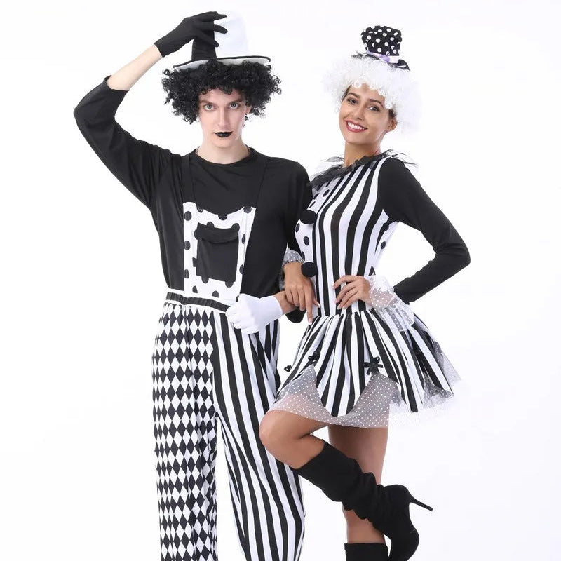 Scary Clown Couple Costumes