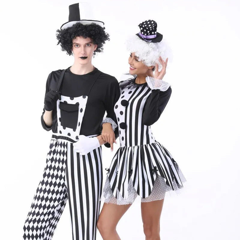 Scary Clown Couple Costumes