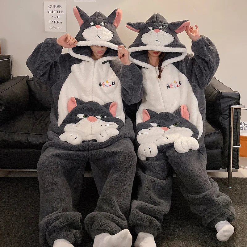 Grumpy Cat Couple Onesies