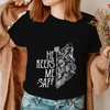 She Keeps Me Wild He Keeps Me Safe Shirt