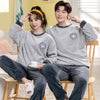 Simple Matching Couple Pajamas