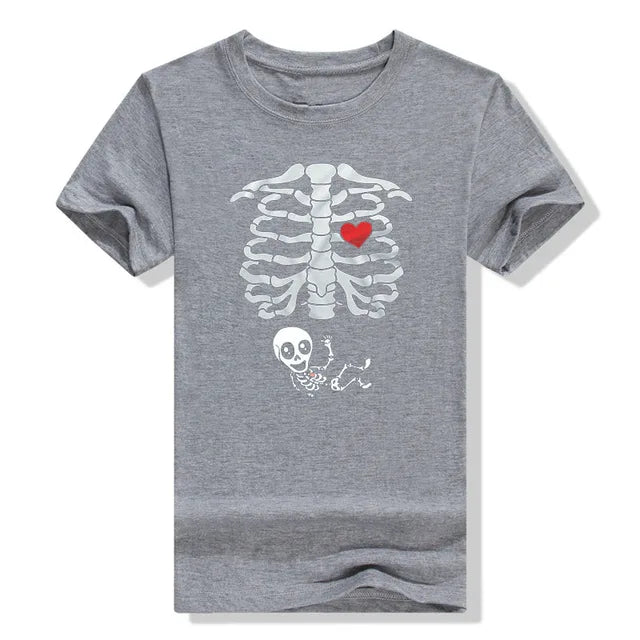 Skeleton Funny Couple Shirts