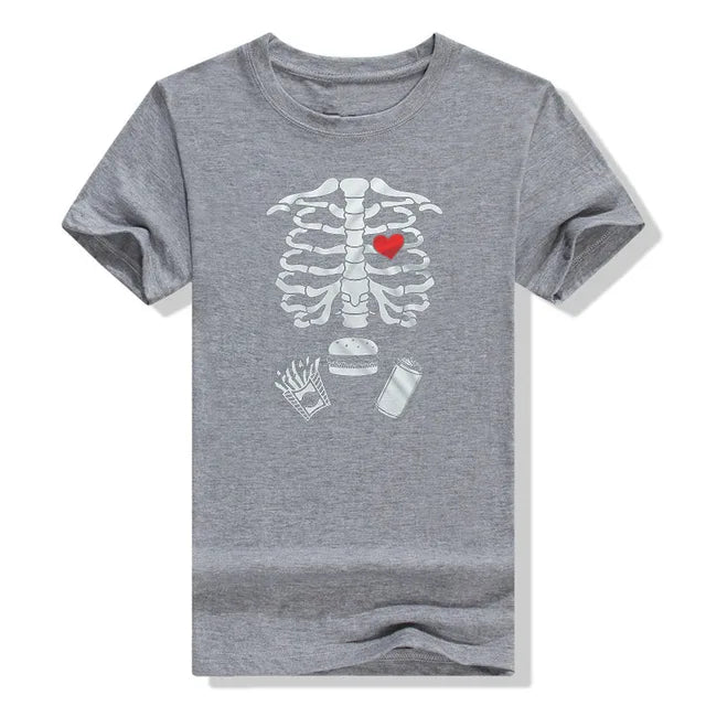 Skeleton Funny Couple Shirts