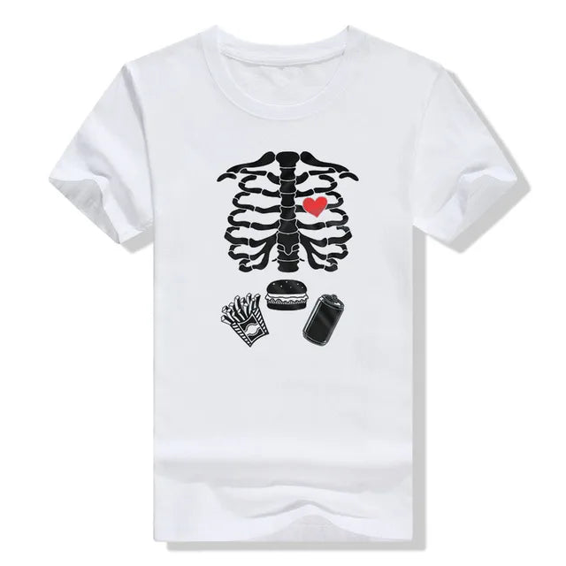 Skeleton Funny Couple Shirts