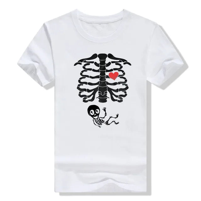 Skeleton Funny Couple Shirts